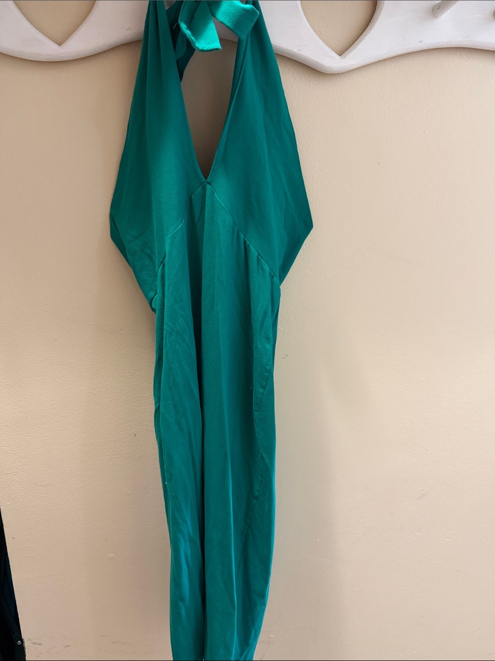 American Apparel wrap dress or Teal Halter Dress